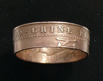 asian coin ring Nude at rhe pool